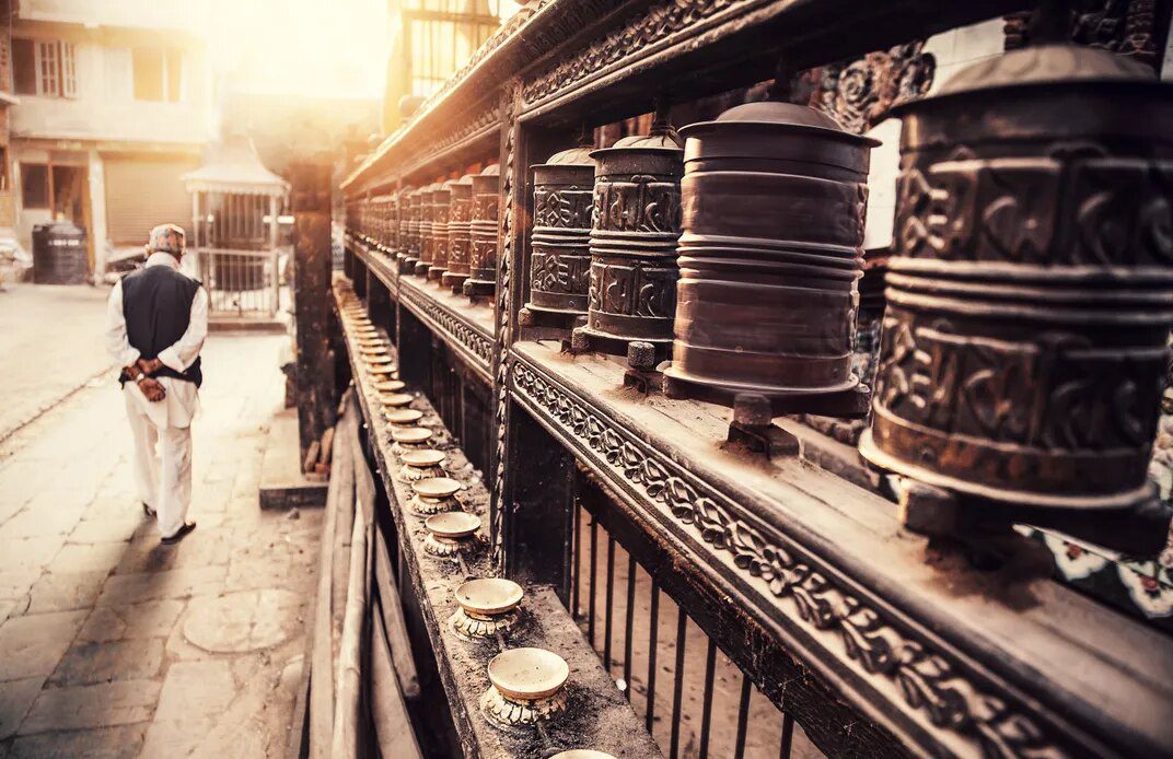 prayer wheels