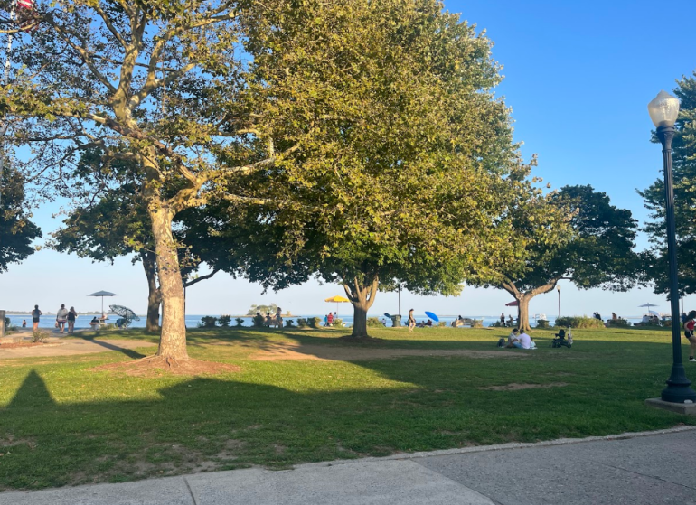 calf pasture beach boardwalk norwalk