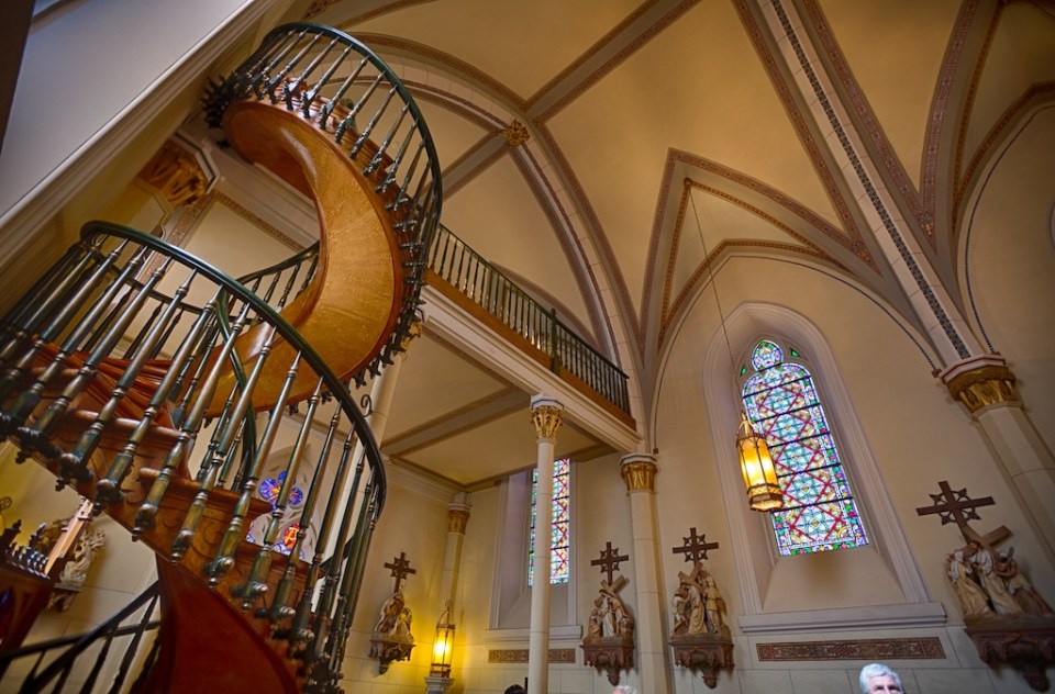 The Miraculous Staircase of The Loretto Chapel