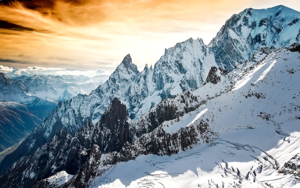 Mont Blanc, Courmayeur, Italy