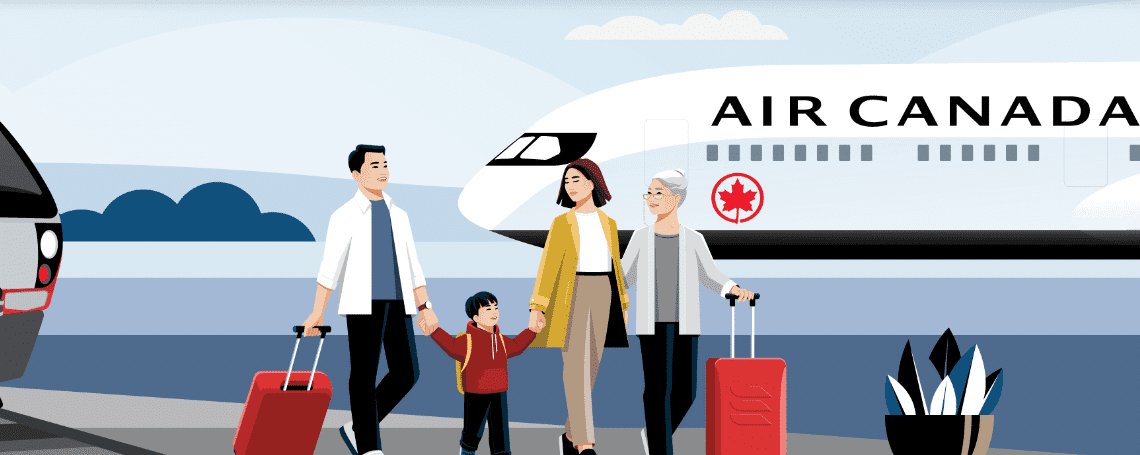 Air Canada Launches Air-to-Rail Connections in Europe