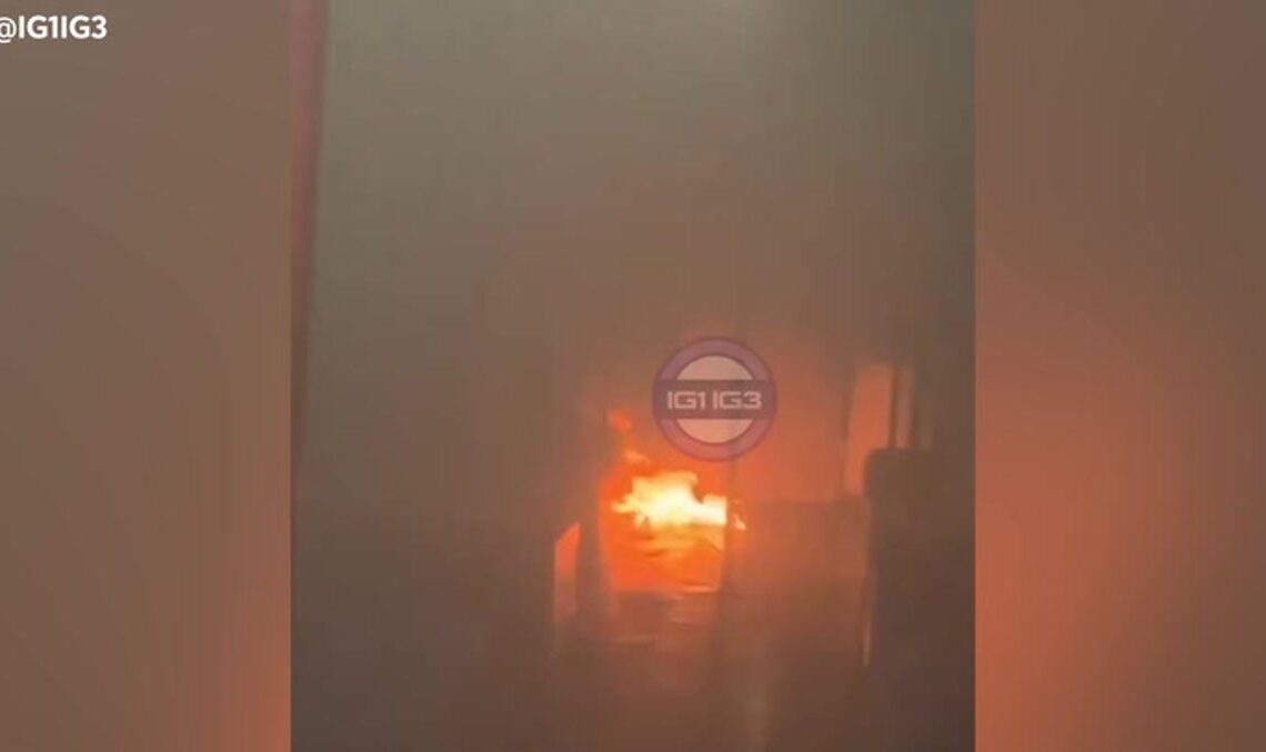 Bag ‘set on fire’ on tube in suspected arson attack | News