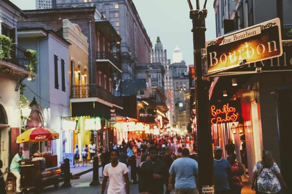 Bourbon Street, New Orleans