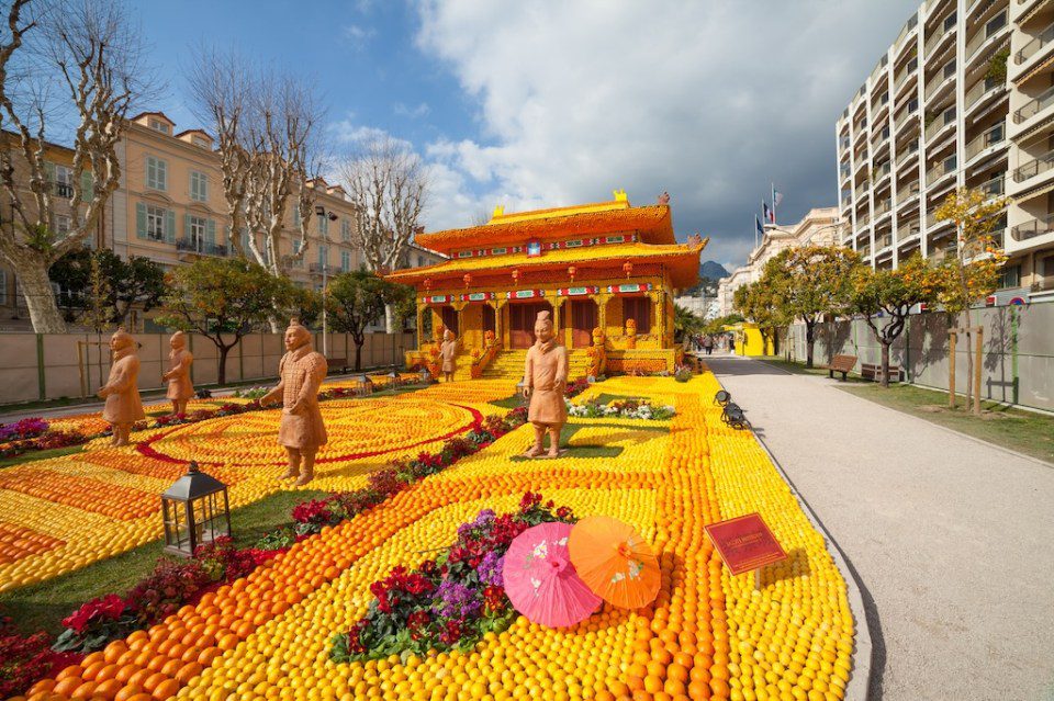 Lemon Festival (Fete du Citron) on the French Riviera