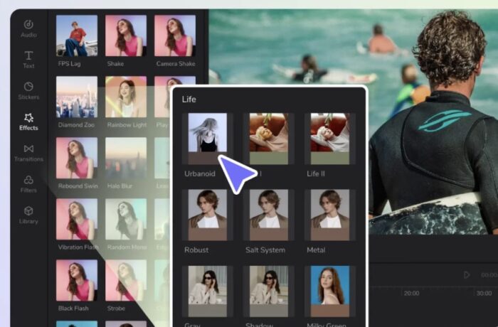 Cloud Backup in an Online Photo Editor