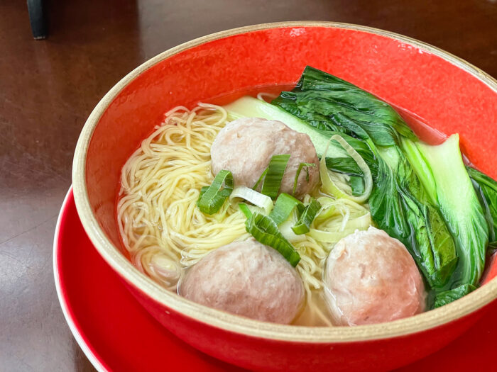 Black pig meatball soup, one of the Taiwan Pork dishes incorporated at Spiral’s buffet menu