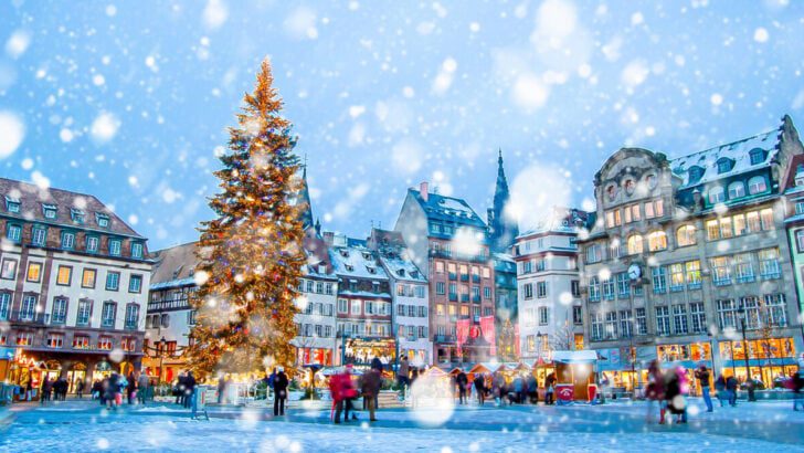 Christmas Market in Strasbourg, Alsace