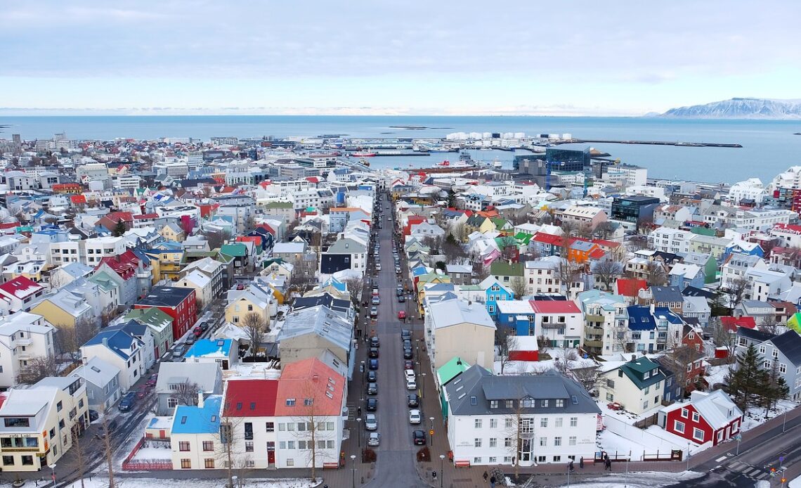 Reykjavik, Iceland is one of the top January European destinations