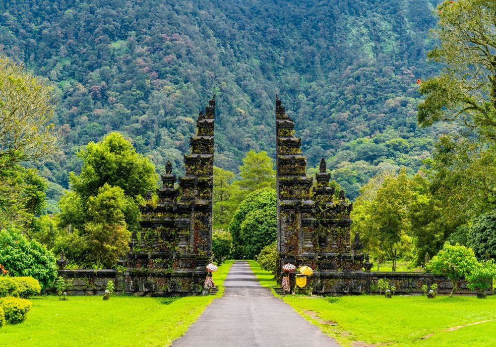 The beautiful Handara gate in Bali