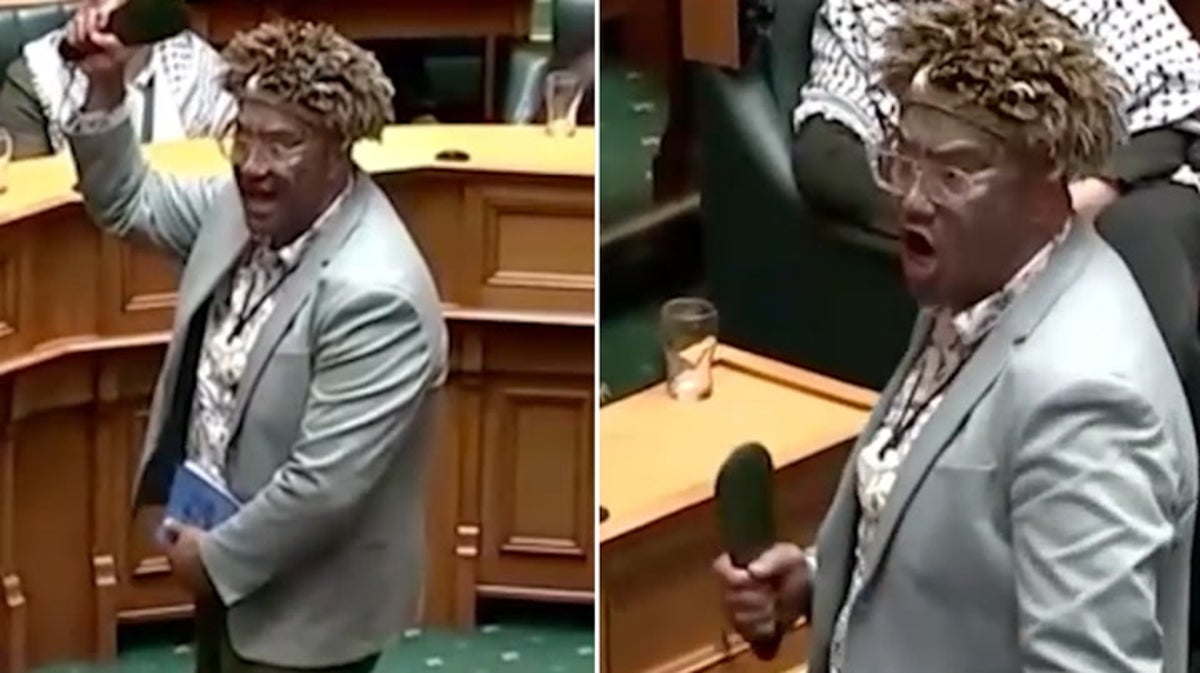 Watch: New Zealand MP performs haka before making oath to King Charles | News