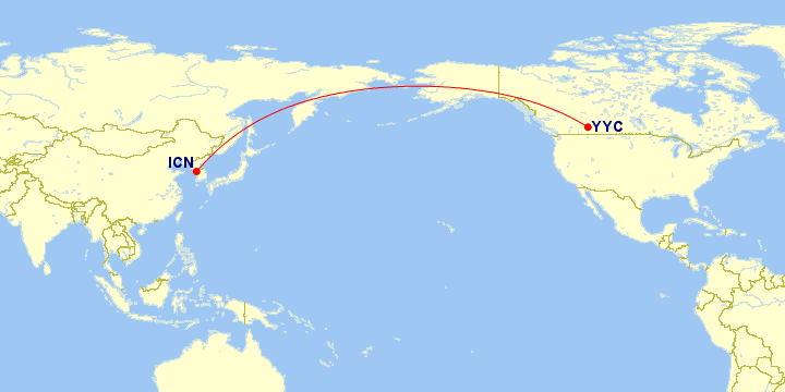 WestJet Adds New Calgary–Seoul Route