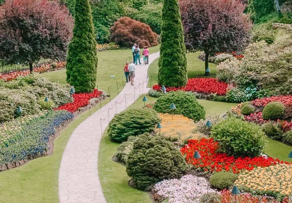 Best Things To Do In Victoria Canada Butchart Gardens - Sunken Garden