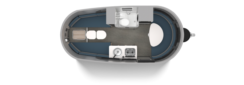Airstream Basecamp Floorplan
