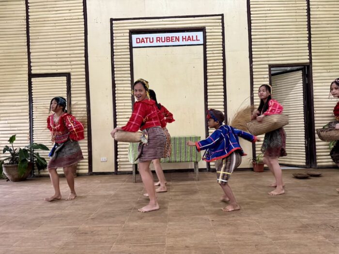 Bagobo-Tagabawa Kid performing traditional dances