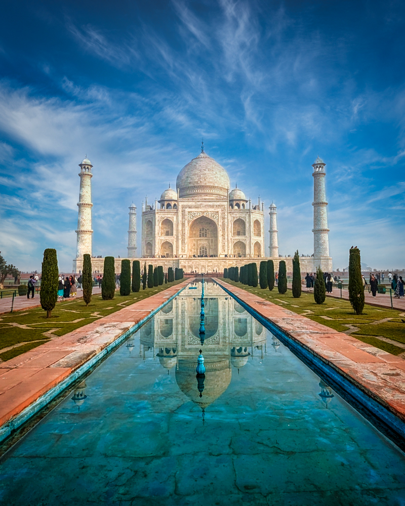 The Taj Mahal, seen on our Essential India tour