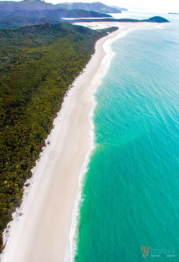 Whitehaven Beach from above