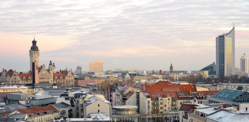 Leipzig, Germany Cityscape