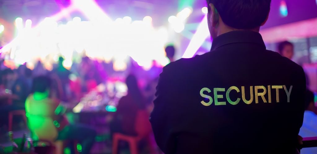 Security Guard in a Nightclub