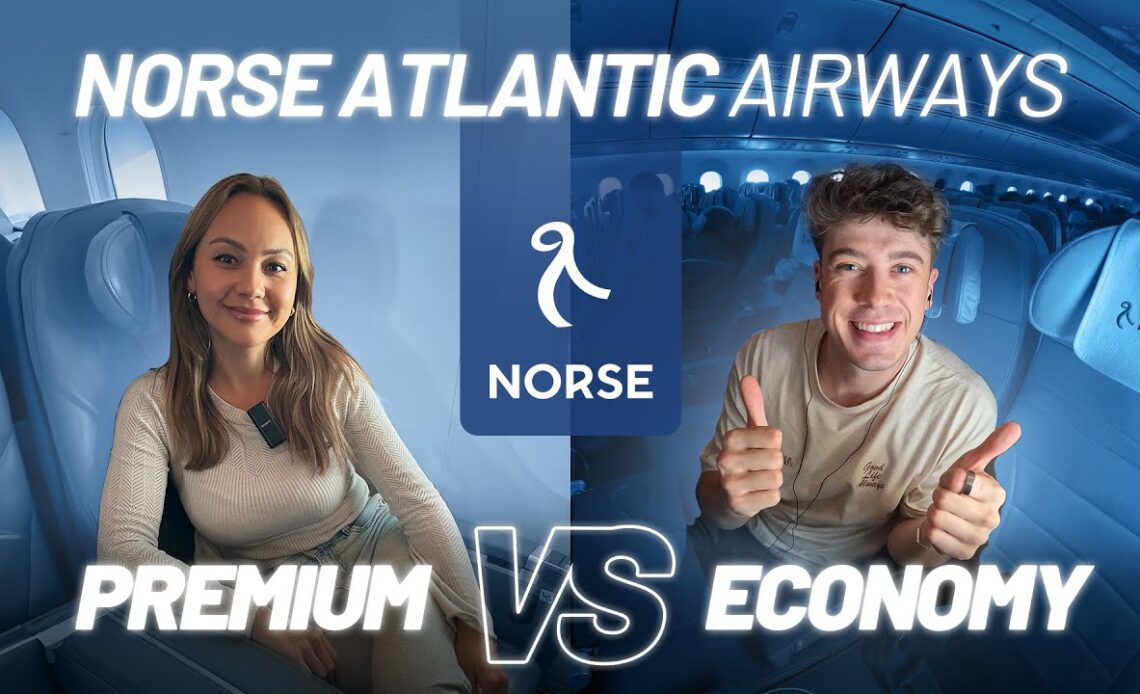 London to New York - The new CHEAPEST way | Norse Airways Economy vs Premium Comparison