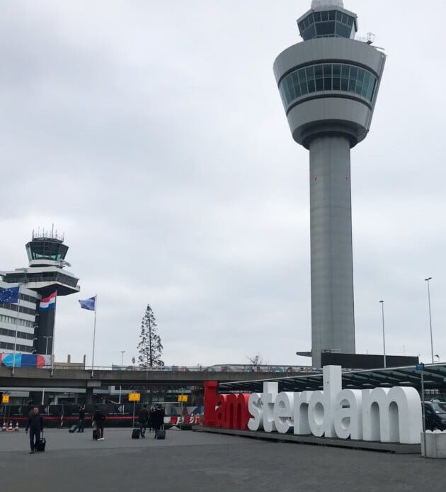 I Amsterdam Sign at Schiphol Airport
