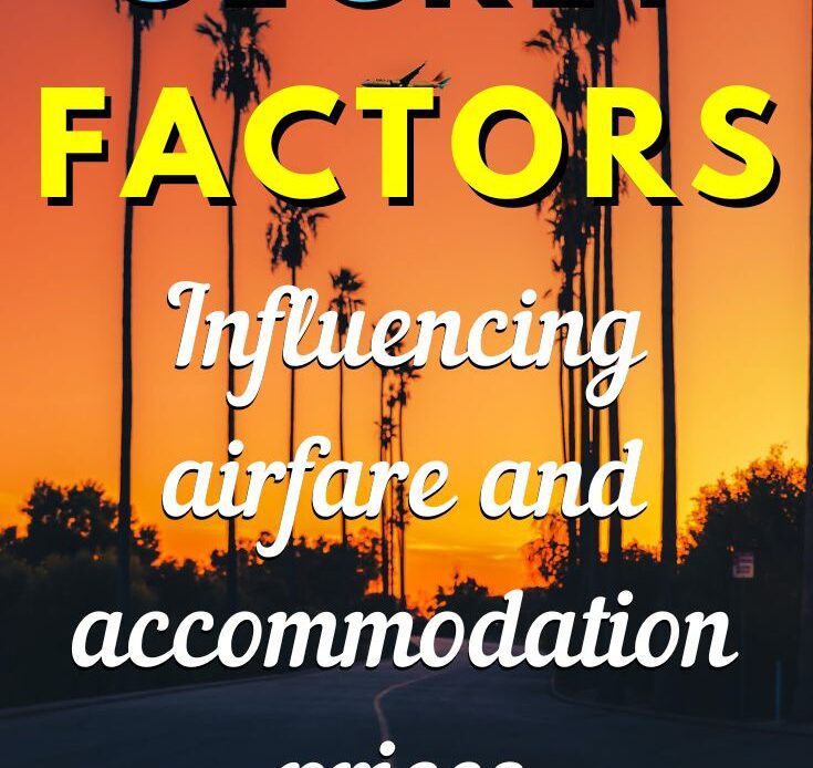 The Unexpected Factors Influencing Airfare and Accommodation Prices. Discover why do flight ticket prices increase and why do accommodation prices increase. What affects flight prices? Discover now these surprising factors influencing airfare and accommodation prices #travelfacts #facts #airfare #planetickets #flightticket #flightticketcost #accommodation #accommodationtips #traveltips #secrets