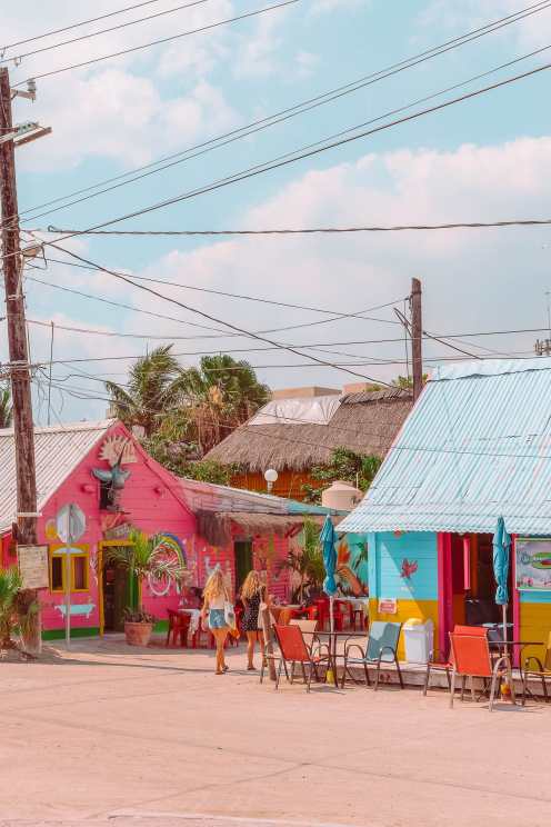 Visit Isla Holbox In Mexico colourful town
