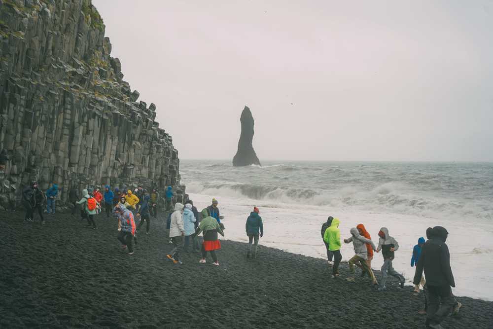 Visiting Reynisfjara Black Sand Beach In Iceland And The Dyrhólaey Arch