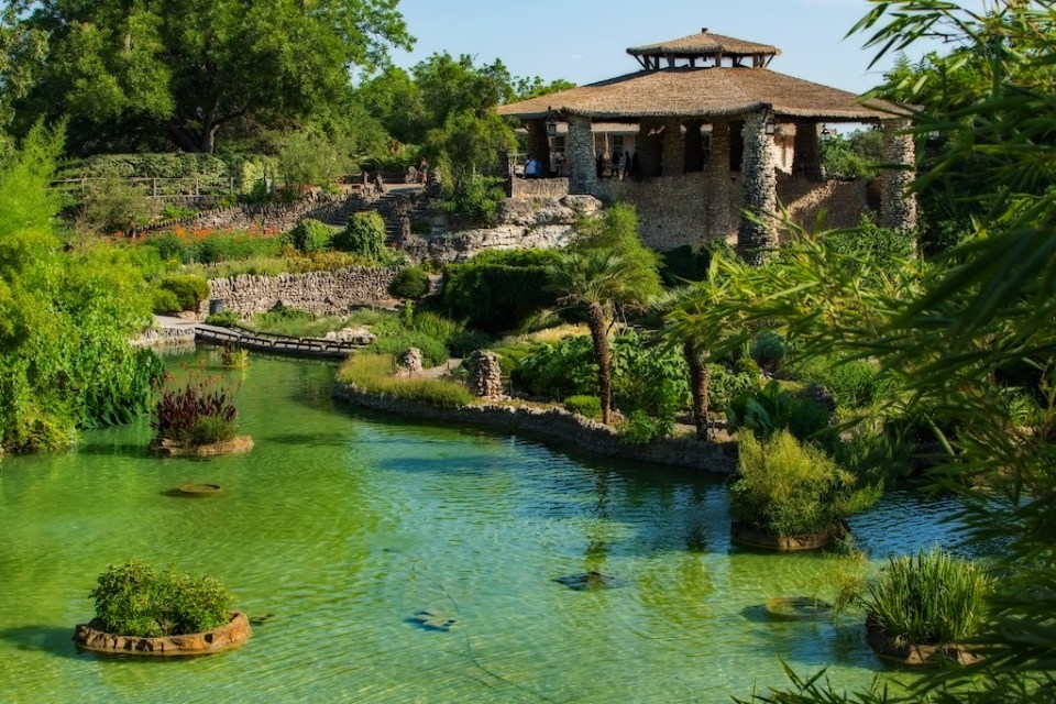 Japanese Garden Overlook Texas