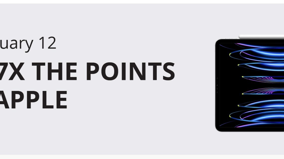 Aeroplan eStore Promotion: 7x Points on Apple Products