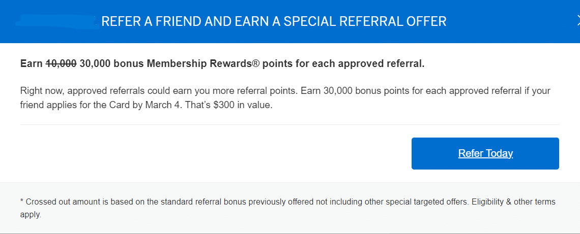 Amex Credit Cards: Double or Triple Refer-a-Friend Bonuses! (Ending Soon)
