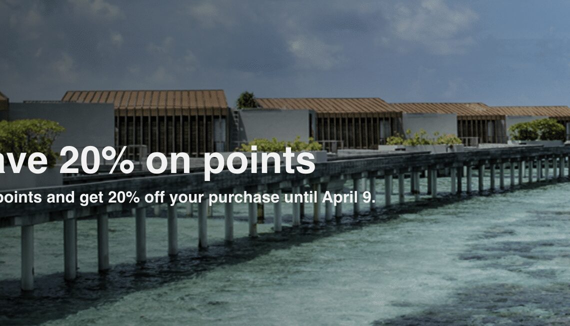 Buy World of Hyatt Points with a 20% Discount