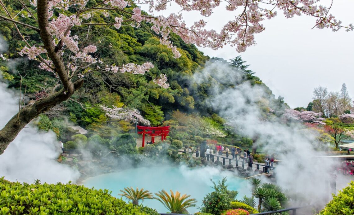 Umi Jigoku Hot Spring, Beppu, Japan