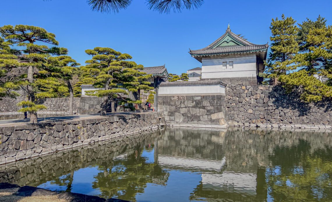 Kikyo-mon Gate at the Imperial Palace