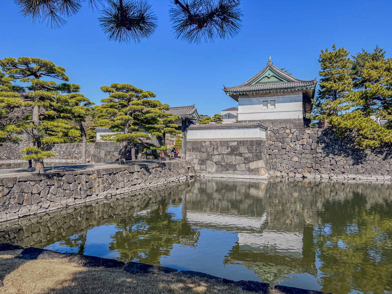 Kikyo-mon Gate at the Imperial Palace