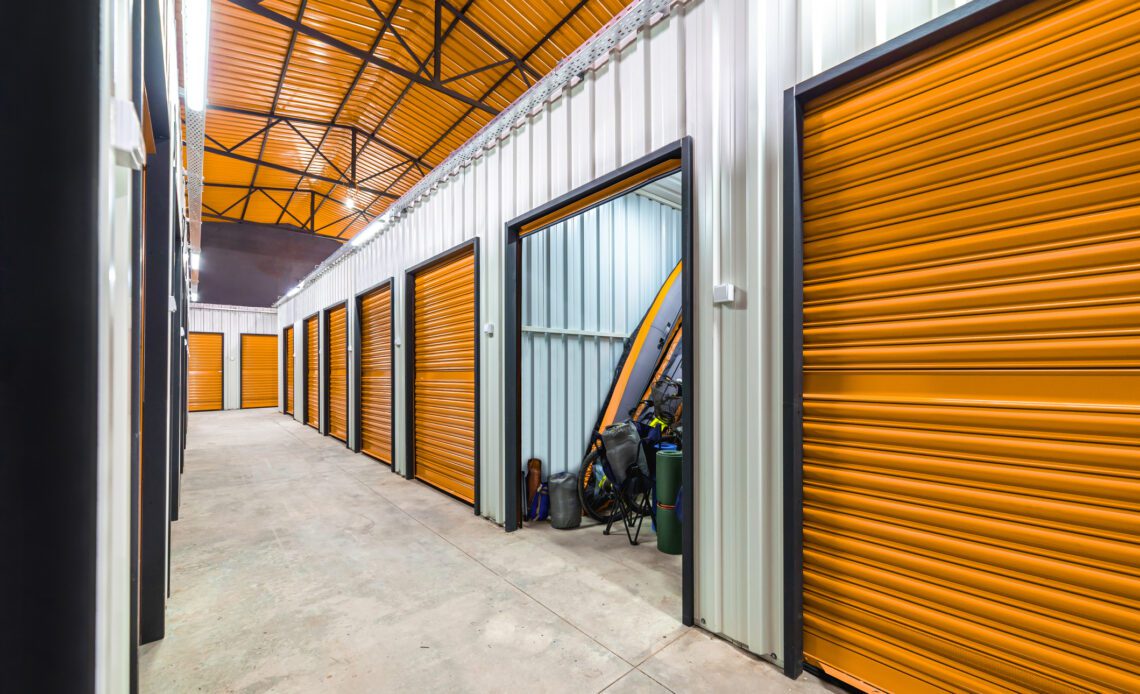 Self storage units (photo: yalcinsonat1, iStock license)