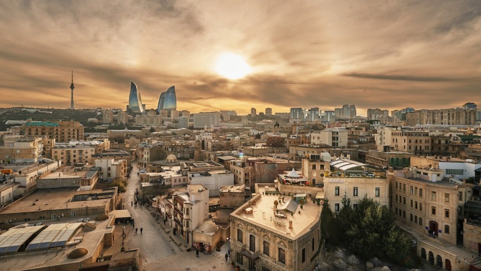 View on Old City Baku