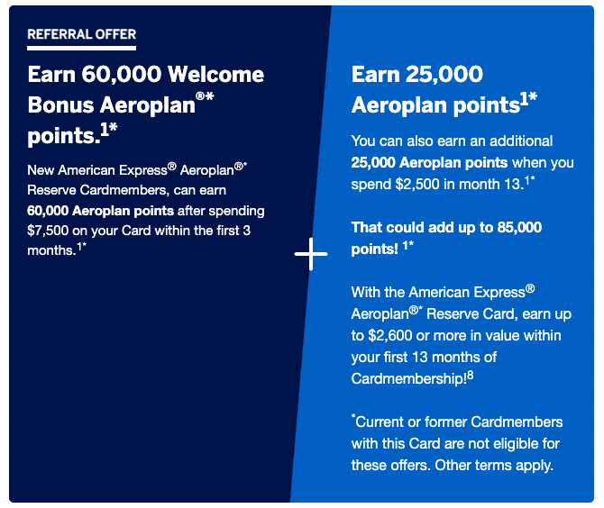 Amex Aeroplan Cards: New Offers for Up to 95,000 Points