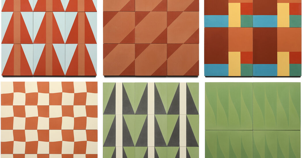 Artisanal Cement Tiles Inspired by Modernist Homes
