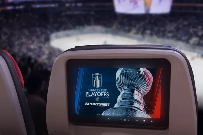 Air Canada Adds New Sports Channels to Live TV Selection