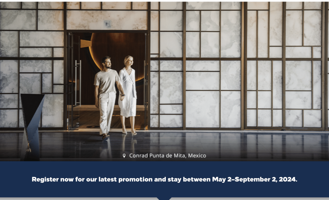 Hilton Honors Summer 2024 Global Promotion: Earn Double Points