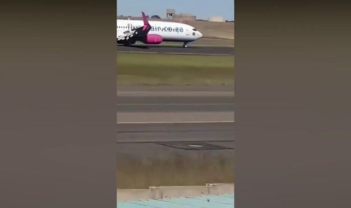 Watch: Boeing 737 makes emergency landing after wheel falls off | News