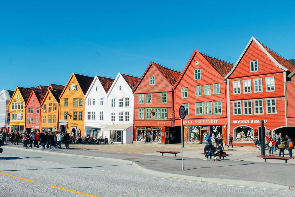 The UNESCO World Heritage Site of Bryggen... In Bergen, Norway. (20)