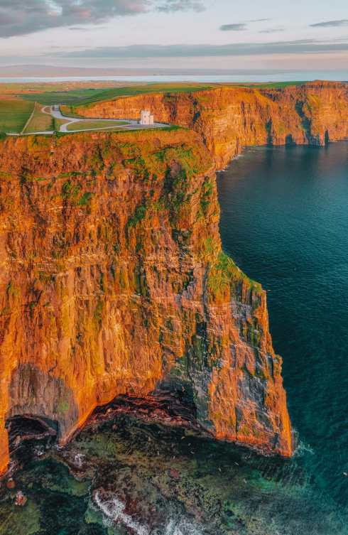 Best Places On Ireland's Wild Atlantic Way To Visit Cliffs of Moher County Clare