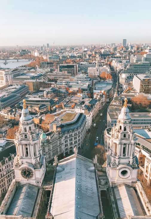 Famous London Landmarks To Visit St Pauls Cathedral View