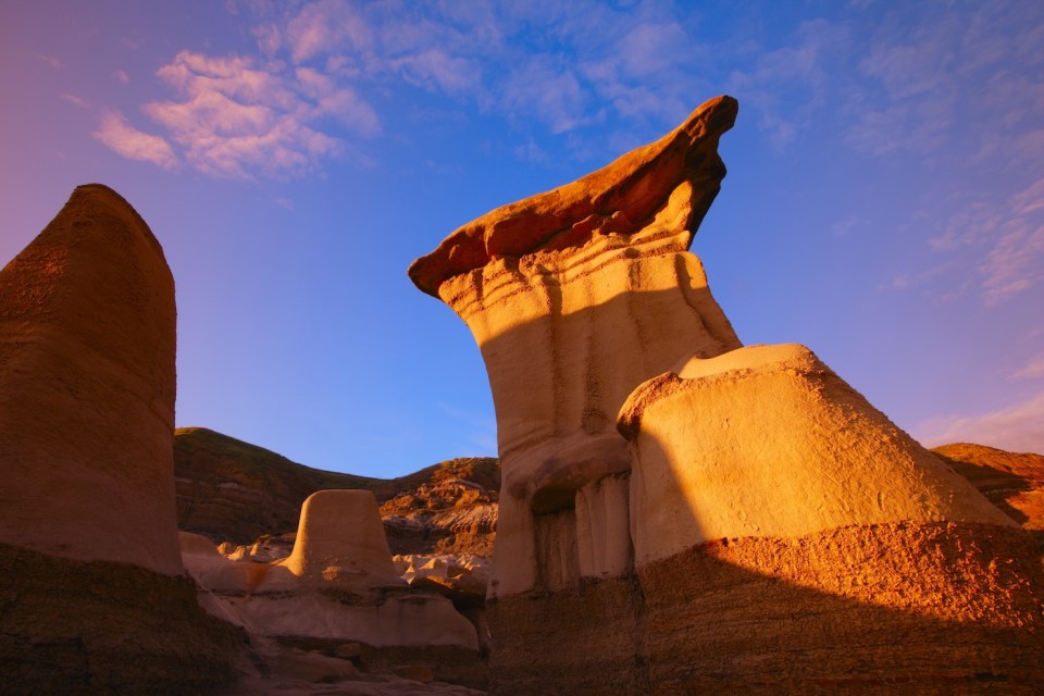 Hoodoos In Alberta