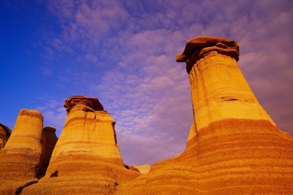 Hoodoos In Drumheller, Alberta