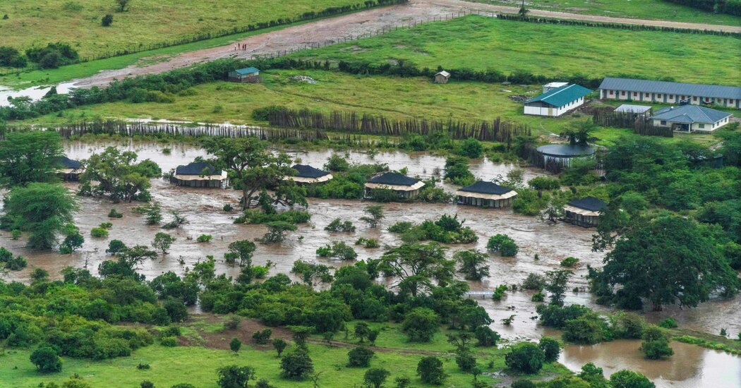 Flooding in a Kenyan Natural Reserve Forces Tourist Evacuation