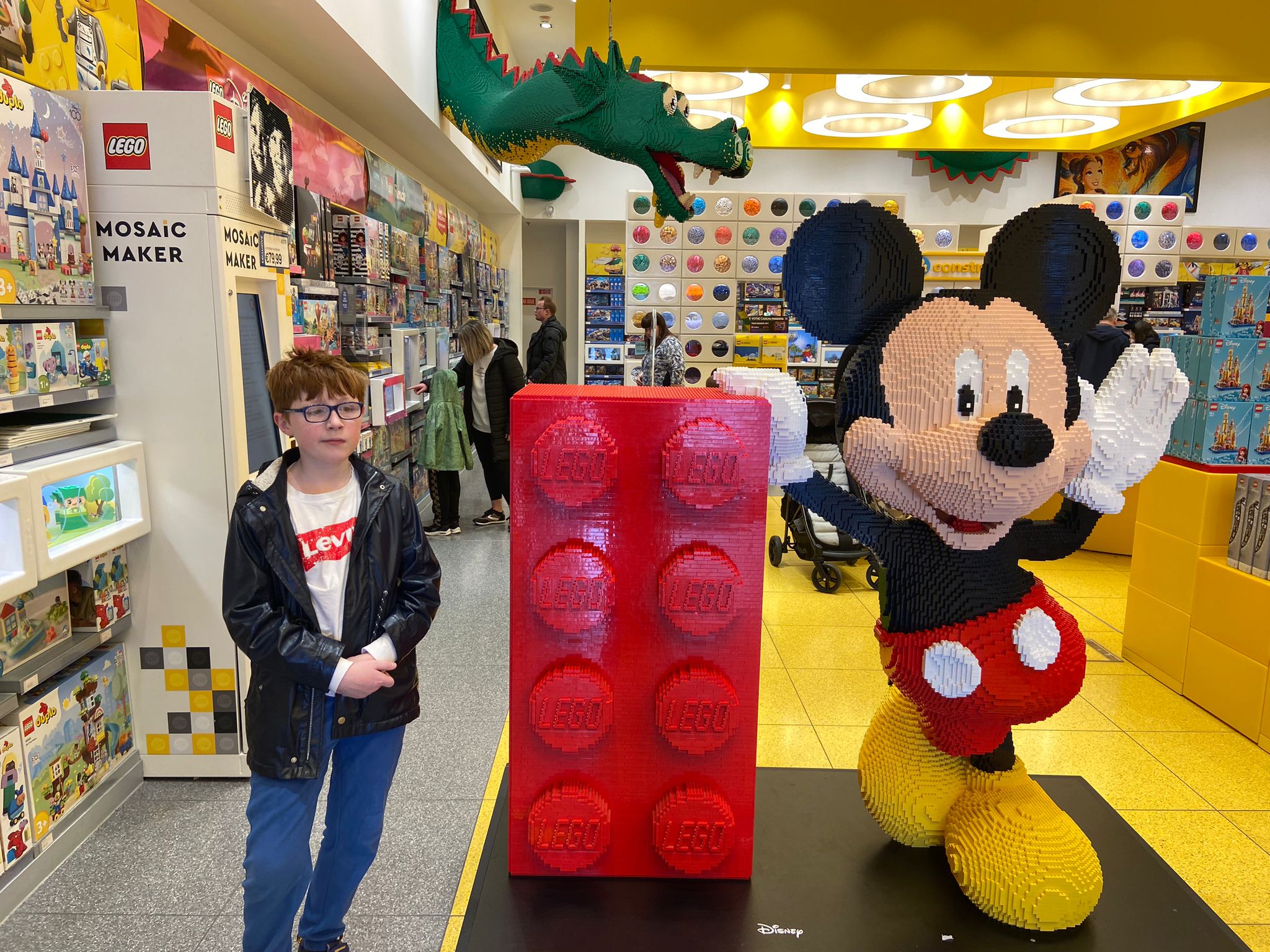 Expect a lego Mickey Mouse, pink turrets and waterfalls at Disneyland Paris