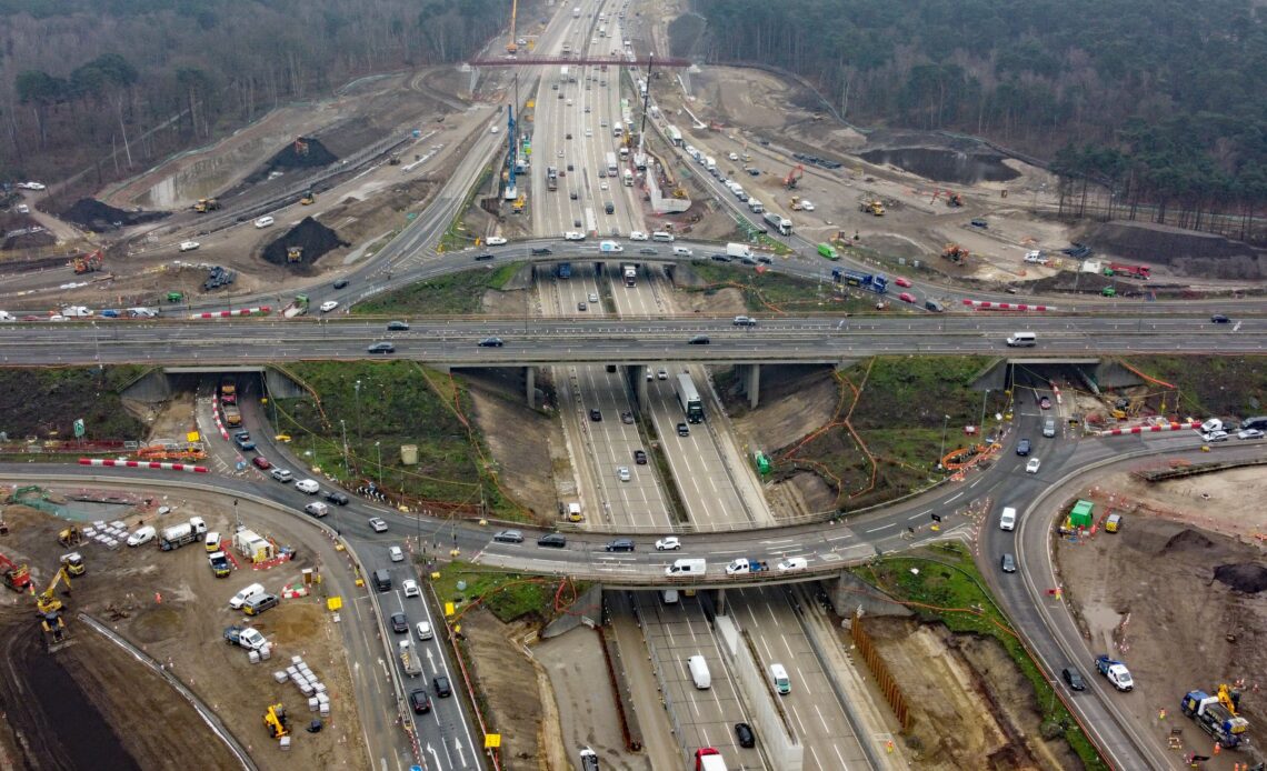 Drivers are being warned to expect delays during M25 bridge work (Gareth Fuller/PA)