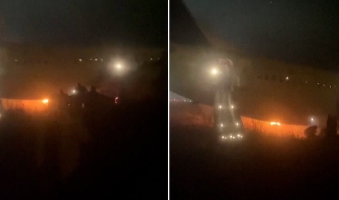 Passengers flee burning Boeing jet that skidded off runway in Senegal | News